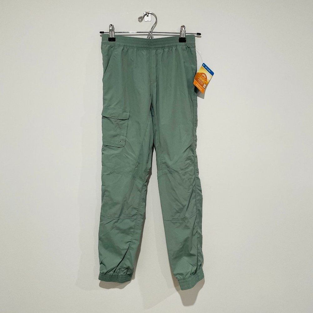 Columbia Faded Green Silver Ridge Pull-On Banded Pant Youth Size M